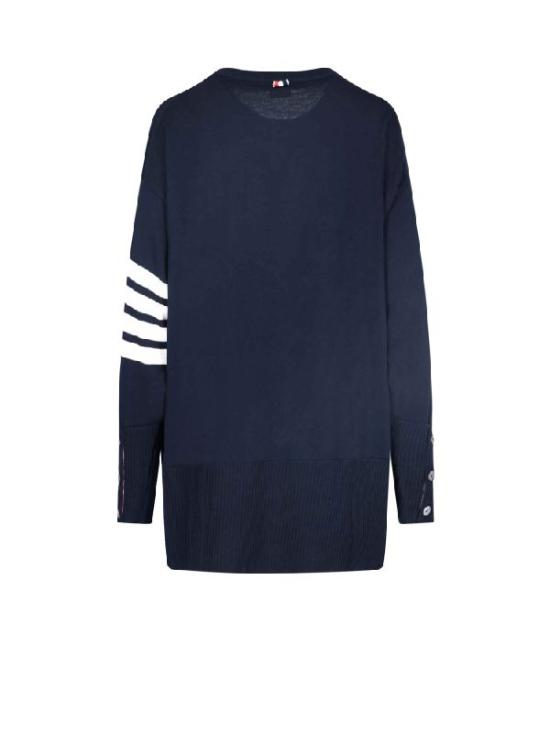  톰브라운 스웨터 FKA342AY1002415 NAVY DOM - THOM BROWNE