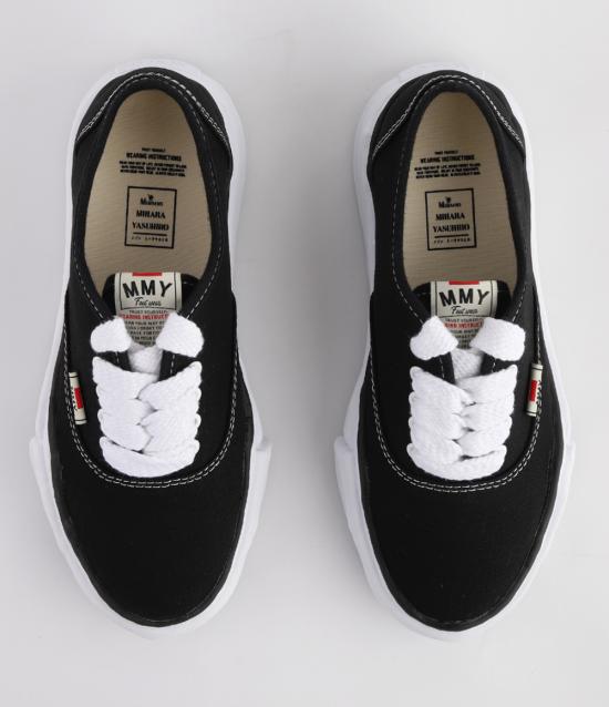 25FW 메종 미하라 야스히로 뮬/슬리퍼 A02FW704BLACK DOM - MAISON MIHARA YASUHIRO