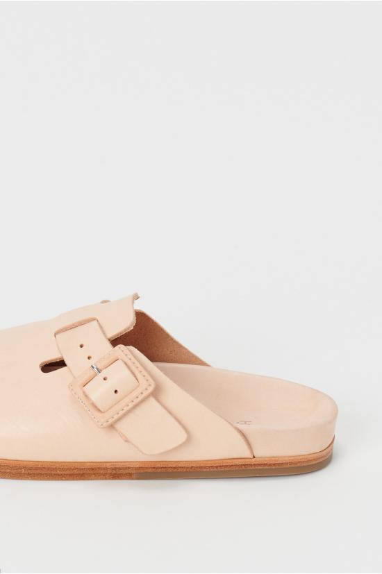  핸더스킴 뮬/슬리퍼 MIP24 NATURAL DOM - HENDER SCHEME