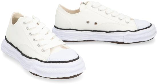 25FW 메종 미하라 야스히로 스니커즈 A11FW702WHITE DOM - MAISON MIHARA YASUHIRO