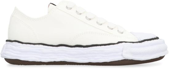 25FW 메종 미하라 야스히로 스니커즈 A11FW702WHITE DOM - MAISON MIHARA YASUHIRO