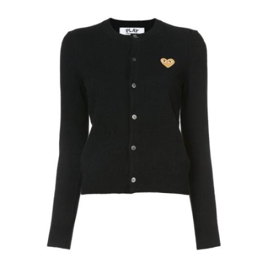  꼼데가르송 가디건 AZN0490511 BLACK DOM