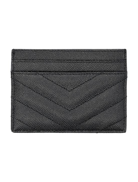 25SS 생로랑 카산드라 마틀라세 카드 케이스 423291BOW021000 BLACK DOM - SAINT LAURENT