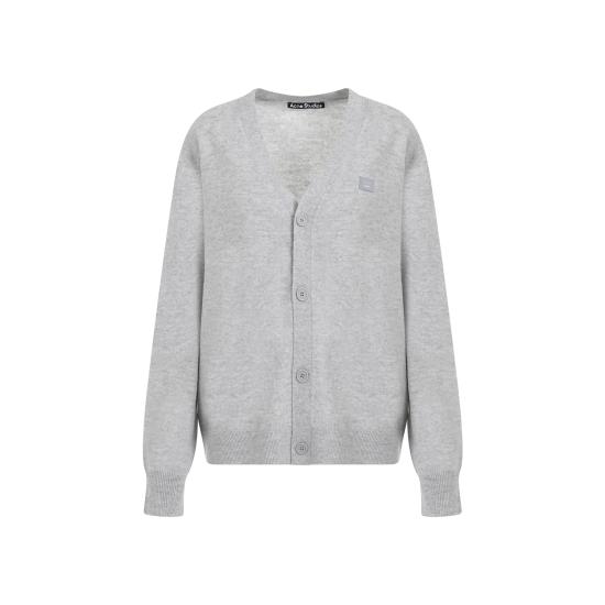  아크네 스튜디오 가디건 C60038X92 LIGHT GREY MELANGE DOM - ACNE STUDIOS