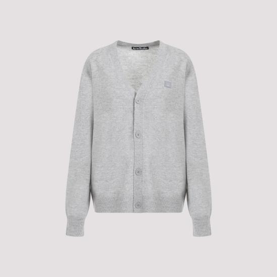  아크네 스튜디오 가디건 C60038X92 LIGHT GREY MELANGE DOM - ACNE STUDIOS