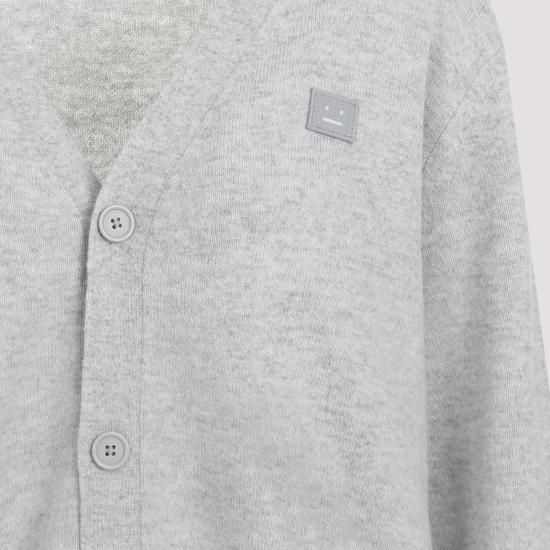  아크네 스튜디오 가디건 C60038X92 LIGHT GREY MELANGE DOM - ACNE STUDIOS