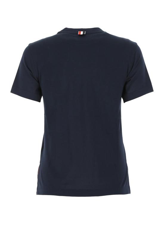 26FW 톰브라운 반팔 티셔츠 FJS036A 05398 415 NAVY DOM - THOM BROWNE