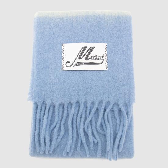  마르니 스트라이프 알파카 모헤어 스카프 SCMC0122Y0UAW037STB47 DOM