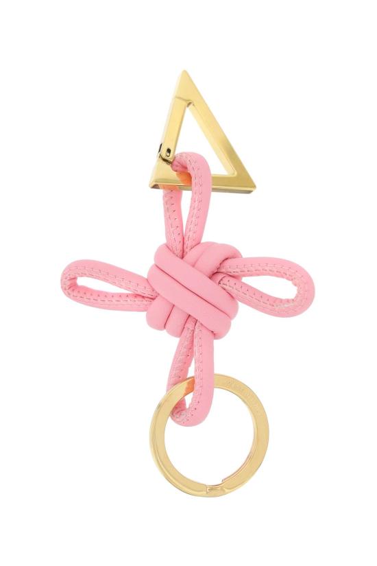  보테가베네타 Double Knot 더블 노트 트라이앵글 나파 가죽 키링  619100V00505832 DOM - BOTTEGA VENETA