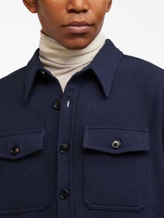  아미 자켓 UJK224WV0030430 BLEU NUIT DOM - AMI