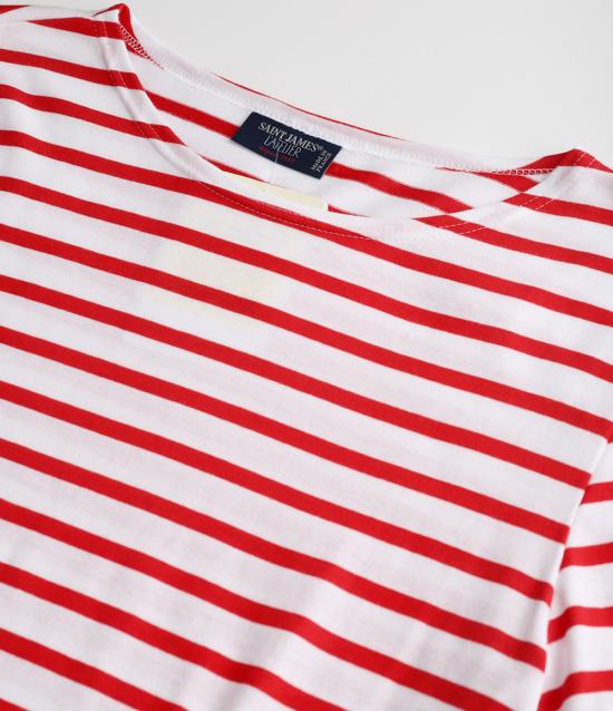  세인트제임스 긴팔 티셔츠 9858 KD NEIGE TULIPE DOM - SAINT JAMES