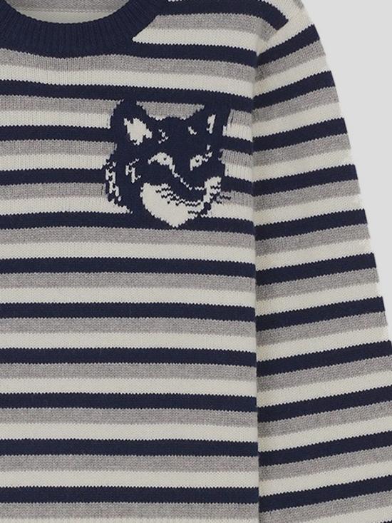  메종키츠네 스웨터 NW00804KM0329B481 NAVY DOM - MAISON KITSUNE