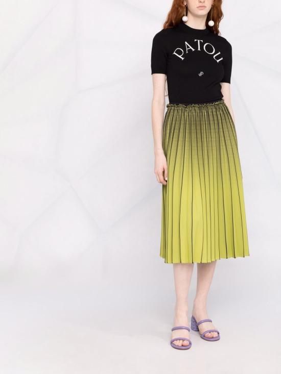 25SS 파투 스웨터 KN0688045999B BLACK DOM - PATOU