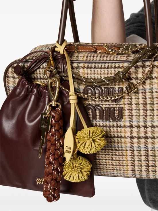  미우미우 클러치/파우치 5NG0102CSWF0NBL BROWN DOM - MIU MIU