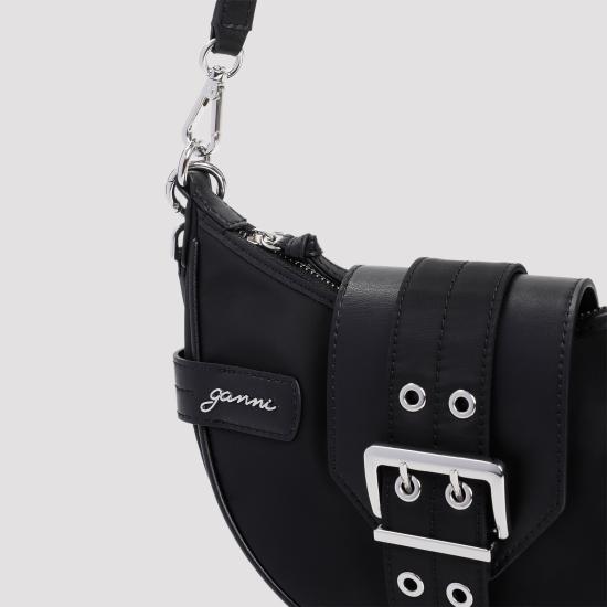 25FW 가니 숄더백 A6134099 BLACK DOM - GANNI