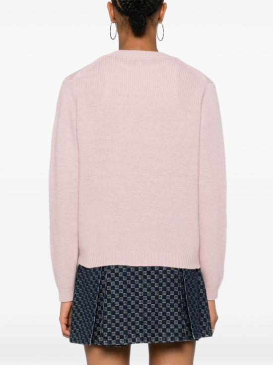  메종키츠네 스웨터 NW00809KH0002P600 LIGHT PINK DOM - MAISON KITSUNE