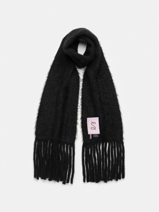  세퍼 머플러/스카프 FUZZYSCARFBLACKALPACA BLACK ALPACA DOM