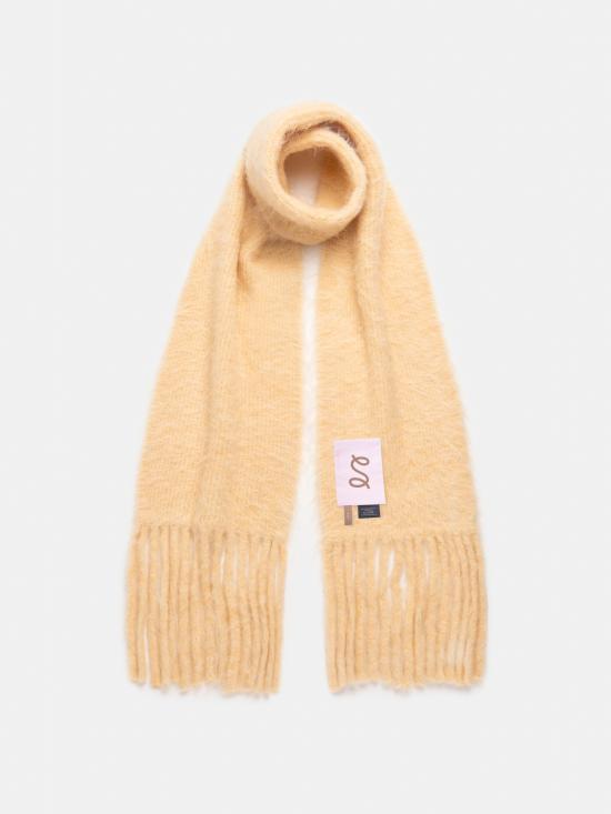  세퍼 머플러/스카프 FUZZYSCARFPALEYELLOWALPACA PALE YELLOW ALPACA DOM