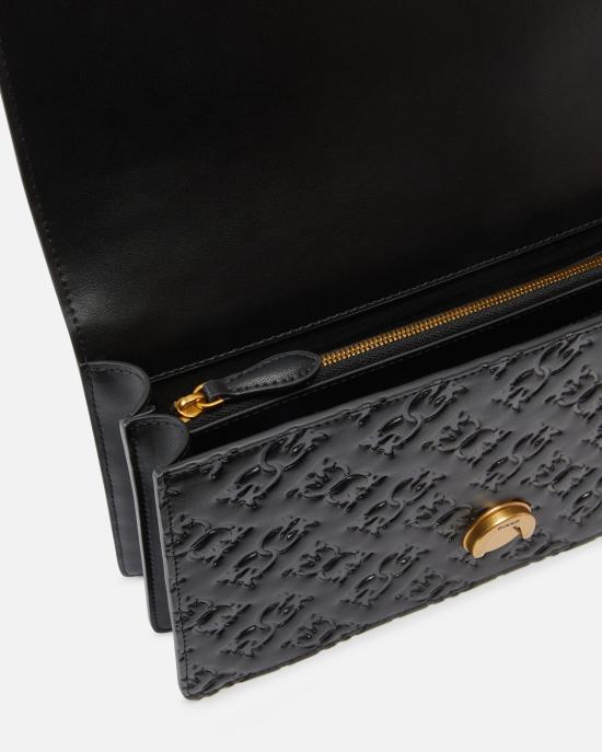 25SS 핑코 크로스백 100941A1YB Z99Q Nero antique gold - PINKO