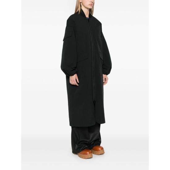  가니 코트 F9468099 Black - GANNI