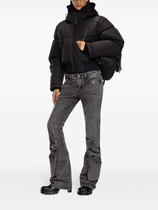 25FW 디젤 숏패딩 A153560GHBZ9XX Black - DIESEL