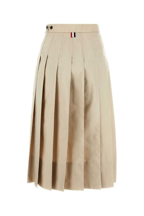  톰브라운 미디 스커트 FGC400U04502250 KHAKI DOM - THOM BROWNE