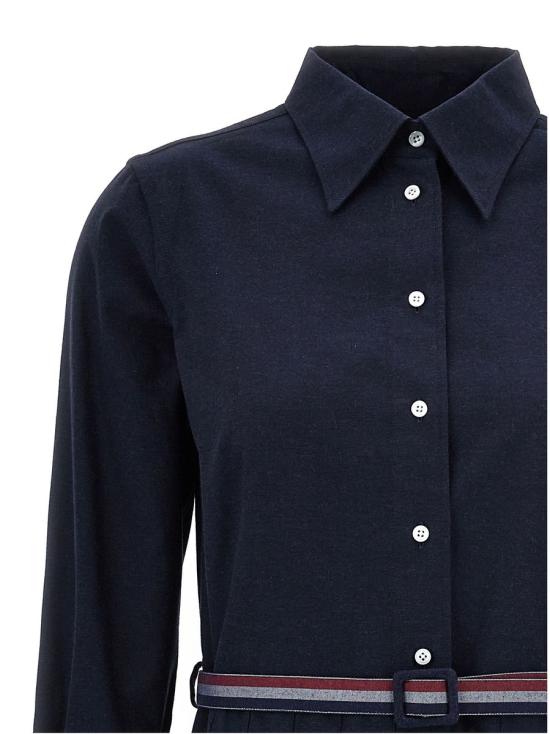  톰브라운 미디 원피스 FDSE89AF0351415 NAVY DOM - THOM BROWNE