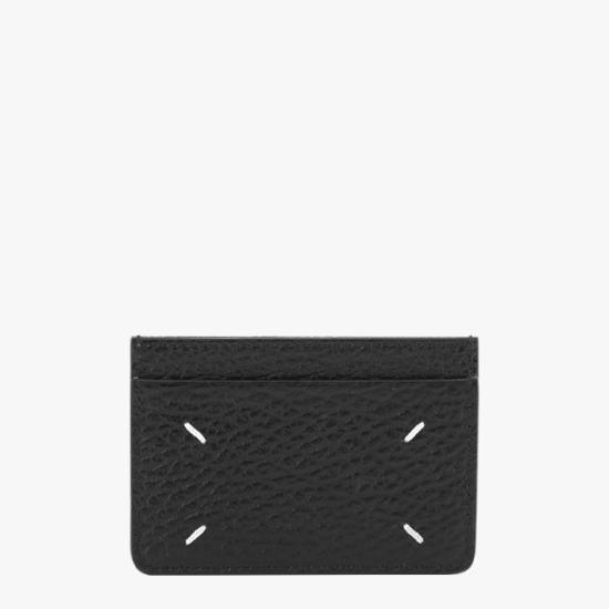 26SS 마르지엘라 포 스티치 카드 홀더 SA1VX0005P4455T8013 BLACK DOM