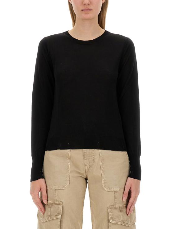  골든구스 스웨터 GWP00952P00066590100 BLACK DOM