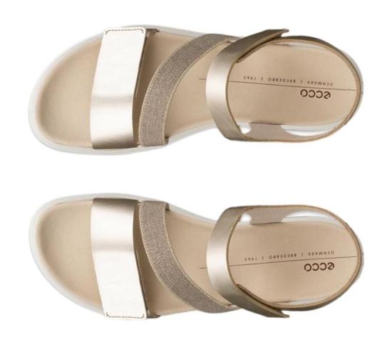  에코 샌들 273713 01688 PURE WHITE GOLD DOM - ECCO