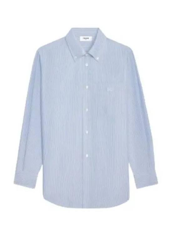  셀린느 셔츠 2C27B071X01JP CRAIE BLEU CIEL MARINE DOM