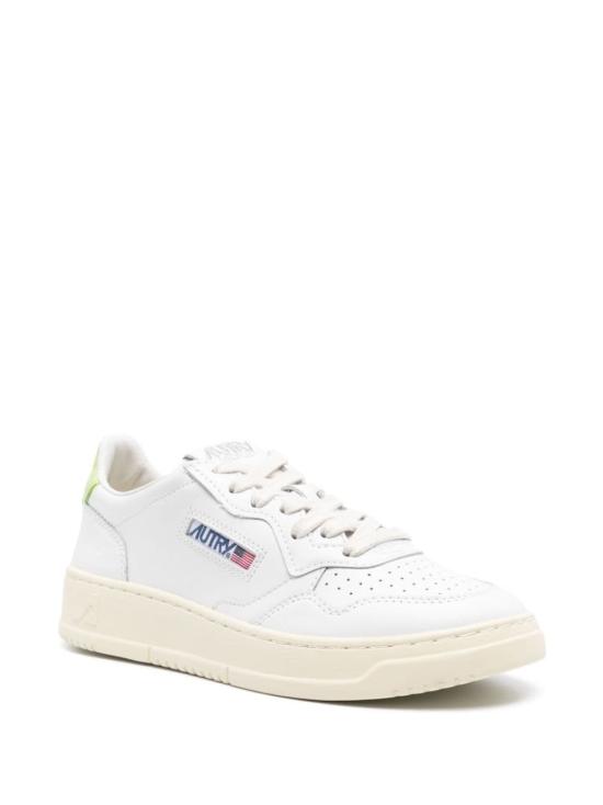  오트리 메달리스트 로우 스니커즈 AULWLL60 WHITE GREEN DOM - AUTRY
