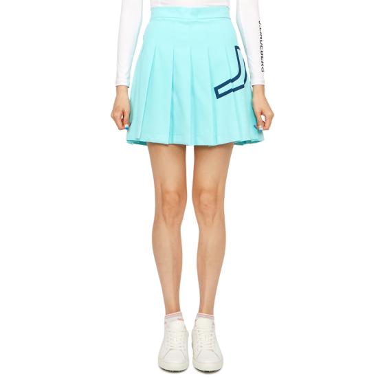  제이린드버그 숏 스커트 GWSD09293O492 ARUBA BLUE DOM - J LINDEBERG