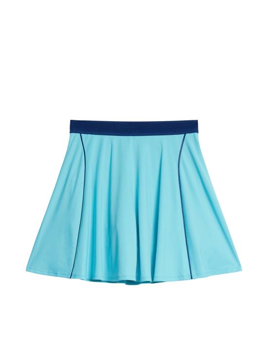  제이린드버그 숏 스커트 GWSD11422 O140 BLUE CURACAO DOM