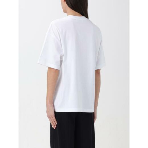  랑방 반팔 티셔츠 RWTS0022J207 01 WHITE DOM - LANVIN
