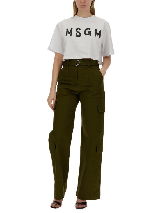  엠에스지엠 반팔 티셔츠 3641MDM13724700201 WHITE DOM - MSGM