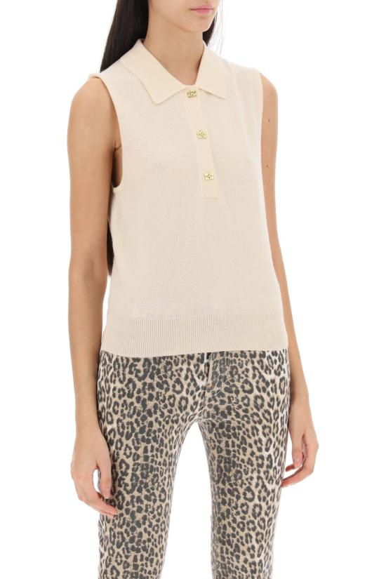  가니 폴로 티셔츠 K2131354 DOM - GANNI