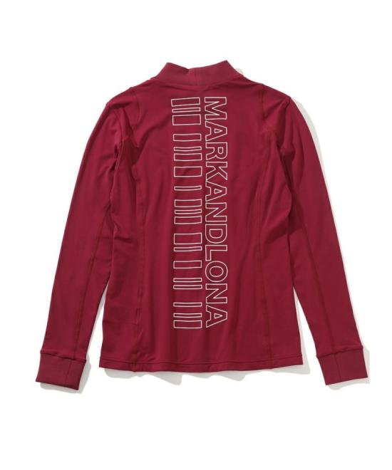  마크앤로나 긴팔 티셔츠 MCW 3C AU51 BURGUNDY DOM - MARK&LONA