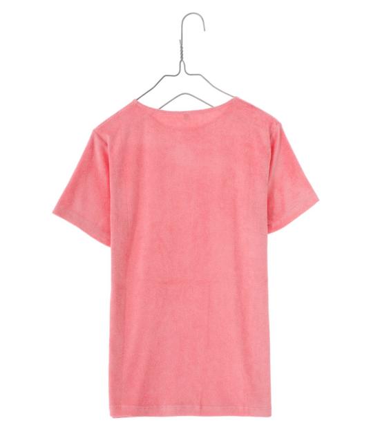  베이스레인지 반팔 티셔츠 TOOTVEAU23 ZUI PINK DOM - BASERANGE