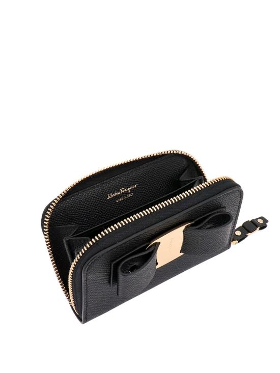 25FW 살바토레 페라가모 명함지갑 22D288725290 BLACK DOM - SALVATORE FERRAGAMO