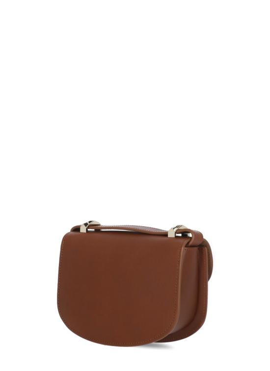  아페쎄 레더 제네바 플랩 미니백 PXAWV F61415 CAD - A.P.C.