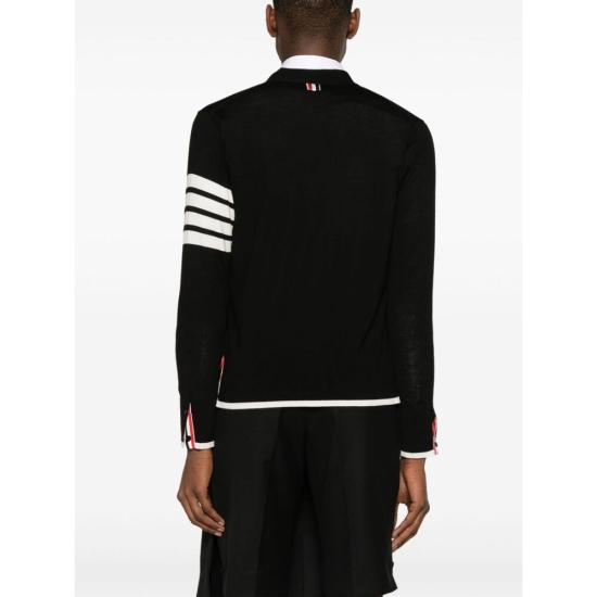  톰브라운 가디건 MKC002DY1014001 BLACK DOM - THOM BROWNE