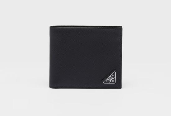 25FW 프라다 반지갑 2MO738QHHF0002 BLACK DOM