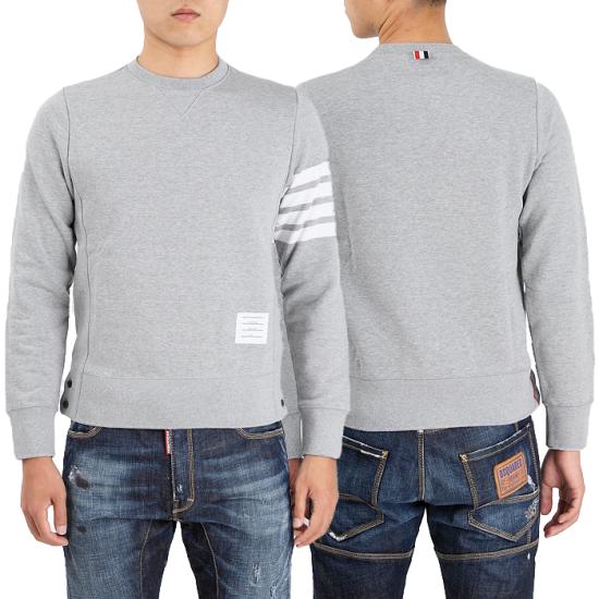 25FW 톰브라운 사선완장 맨투맨 기타 MJT021H00535068 LGRAY DOM