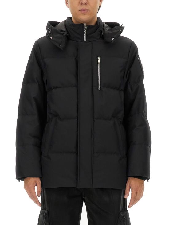  무스너클 패딩 M34MJ178S1001 BLACK DOM