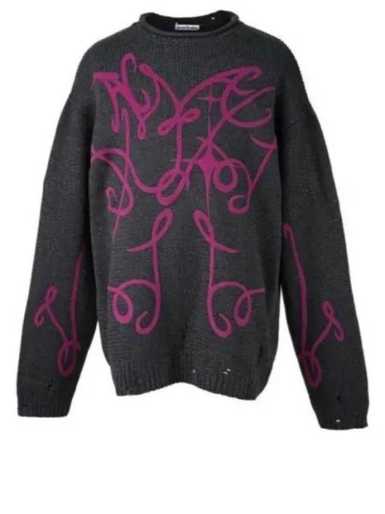  아크네 스튜디오 스웨터 B60346AM4 GREY MULTI DOM