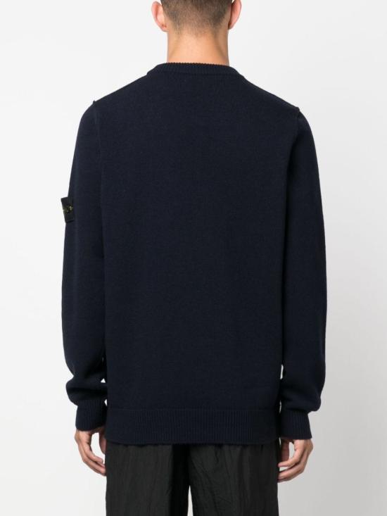  스톤 아일랜드 스웨터 7915508A3A0020 NAVY BLUE DOM - STONE ISLAND
