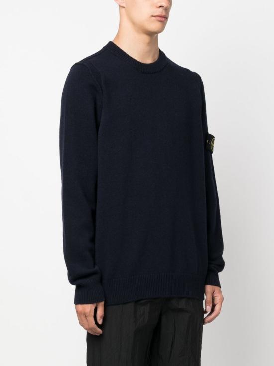 스톤 아일랜드 스웨터 7915508A3A0020 NAVY BLUE DOM - STONE ISLAND