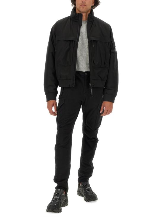  씨피 컴퍼니 프로텍 봄버 패디드 자켓 17CMOW105A004117A999 BLACK DOM - C.P. COMPANY