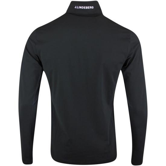  제이린드버그 긴팔 티셔츠 GMJS06340 9999 BLACK DOM - J LINDEBERG
